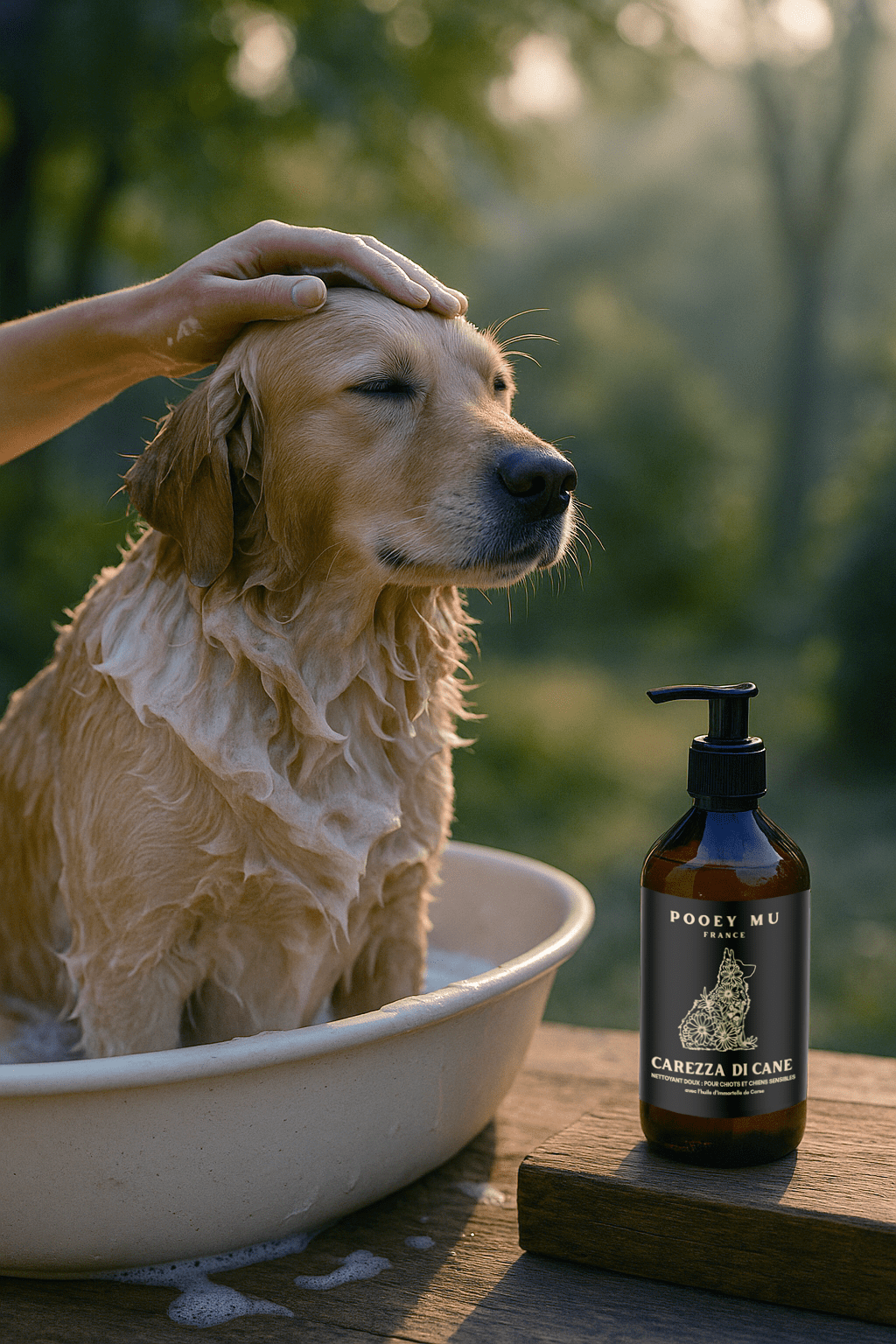 Carezza di Cane - Gentle cleanser: for puppies and sensitive dogs - Pooey Mu